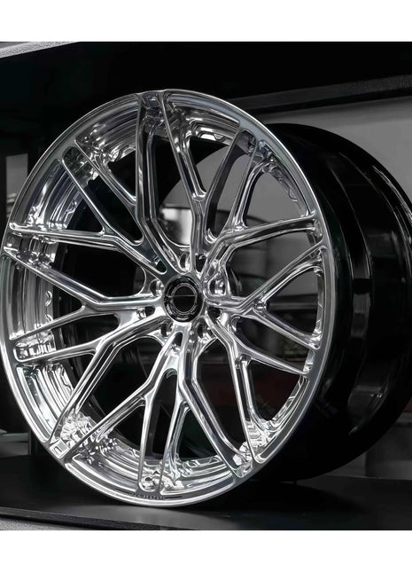 Ruote forgiate in lega di alluminio personalizzate 17 18 19 21 22 23 24 pollici 5x120 5x112 5x114.3 adatte per BMW, Audi, Mercedes Benz