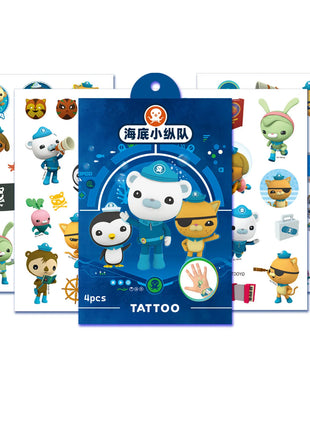 Decorazioni per Feste di Compleanno per Bambini Octonauts, Palloncini in Alluminio, Piatti di Carta, Sfondo con Capitano Oceanico, Pirata, Pinguino, Barnacles, Peso