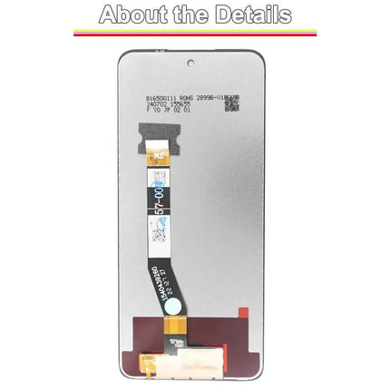 Nuovo LCD per Motorola Moto G32 2022 ‎ Sostituzione del gruppo touch screen display LCD per Moto G32 XT2235 XT2235-2 LCD con cornice