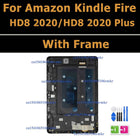 Display LCD per Amazon Fire HD 8 (2017/2020/2022) - Touch Screen Digitizer Ricambio K72LL4 KFONWI SX034QT