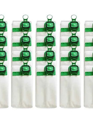 【RABATT】For Vorwerk Kobold Kobald VK140 VK150 Replacement Dust Bag Non-Woven Material Vacuum Cleaner Spare Part 20PCS