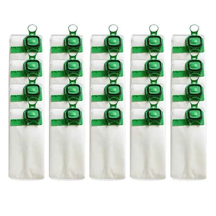 【RABATT】For Vorwerk Kobold Kobald VK140 VK150 Replacement Dust Bag Non-Woven Material Vacuum Cleaner Spare Part 20PCS