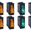 8pcs green orange