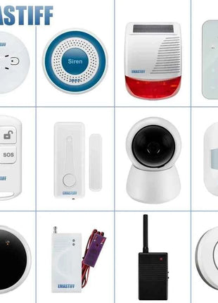 Sensore di Allarme DIY G2BT W7B W9B W3B per Sicurezza Domestica Antifurto 433MHz WiFi GSM Sistema di Allarme Wireless Controllo App Tuya Smart House