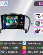 Srnubi Car Radio for Nissan Juke YF15 2010 - 2014 Carplay 4G Multimedia Video Player Navigation GPS WIFI Android Auto Autoradio