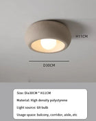 Lampada da soffitto moderna a LED per balcone, ingresso interno per la casa, corridoio, corridoio, lampada a sospensione a soffitto, armadio da cucina, apparecchi Wabi Sabi