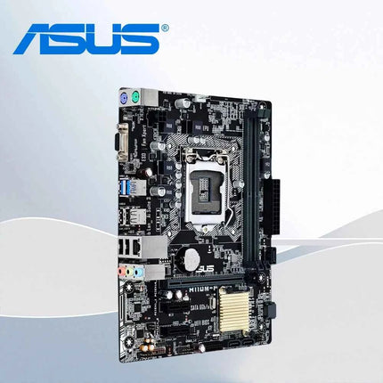 New ASUS H110M-F LGA1151 pin desktop computer motherboard M-ATX small board support DDR4