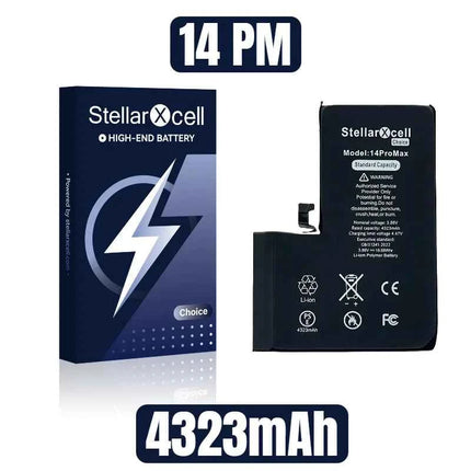Choice StellarXcell OEM Chip Battery Replacement for IPhoneSE 7 8 X XR XS XSMAX iphone11 12pro 13mii 14pro 15Pro  Replacement