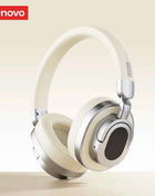 Lenovo LE602 Bluetooth 6.0 Over-Ear Headsets HiFi Stereo Sound Fashionable Music Earphones ENC HD Call Wireless Wired Headphones