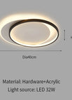 Circular 40CM / Dimmable with remote