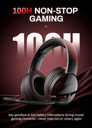 Acer K2 Headsets Gamer 100H Battery Dynamic Clear Voice Mic Bluetooth Gaming Headphones for PC PS4 Wireless Gaming Headset