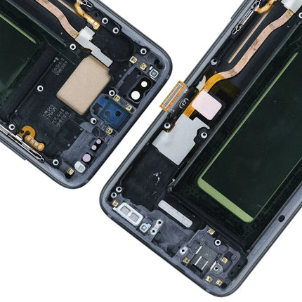 Nuovo S8 LCD di Ricambio Per Samsung Galaxy S8 G950 G950F Display LCD Touch Screen Digitizer Assembly Con Telaio