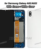 6.5-inch LCD Display for Samsung Galaxy A02, Touchscreen Digitizer for Samsung A022 LCD SM-A022M A022F A022G, Spare Parts
