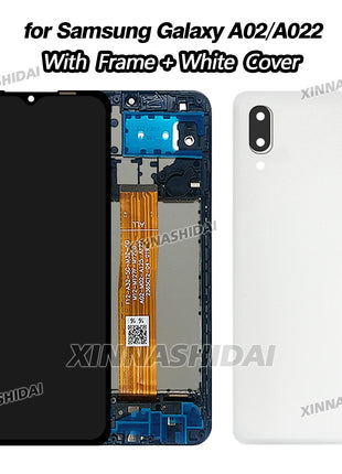 6.5-inch LCD Display for Samsung Galaxy A02, Touchscreen Digitizer for Samsung A022 LCD SM-A022M A022F A022G, Spare Parts