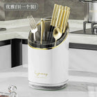 Luxury Chopsticks Storage Box, Household Kitchen Tube, Multi-Functional Draining Rack, Integrated Compartment Cage, Knife Holder