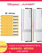 JUHOR Memoria Ram RGB DDR5 16GB DDR5 32GB(16GBX2) 6000MHz 7200MHz 8000MHz UDIMM Desktop UDIMMRAM PC Computer Memory Hynix Chip
