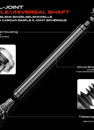 Giunto Cardanico Frankberg 1x per Semiasse Anteriore Mercedes-Benz GL-Class X164, M-Class W164, R-Class V251/W251, 65-7053