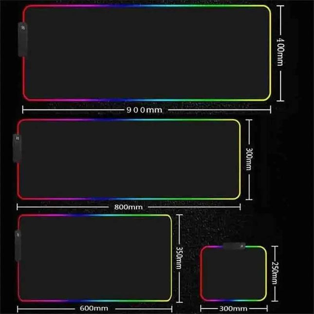 Black Mouse Pad Asus Rgb Gaming Mause Mat Anime Mats Gamer Rug Pc Xxl Cute Pads Large Game Keyboard Carpet Backlight Mousepad