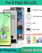 Per Samsung Z Flip 3 F926/F9260 Display LCD di qualità TFT Touch Screen con telaio Digitizer Assembly compatibile con Z Flip3