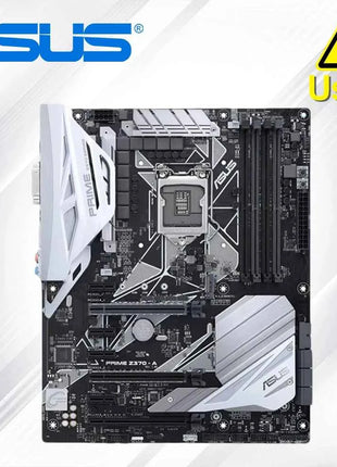 Asus Z370-A Motherbaord DDR4 64GB Desktop M.2 PCI-E 3.0 Overlocking i7 i5 i3 Socket HDMI-Compatible Z370 ATX