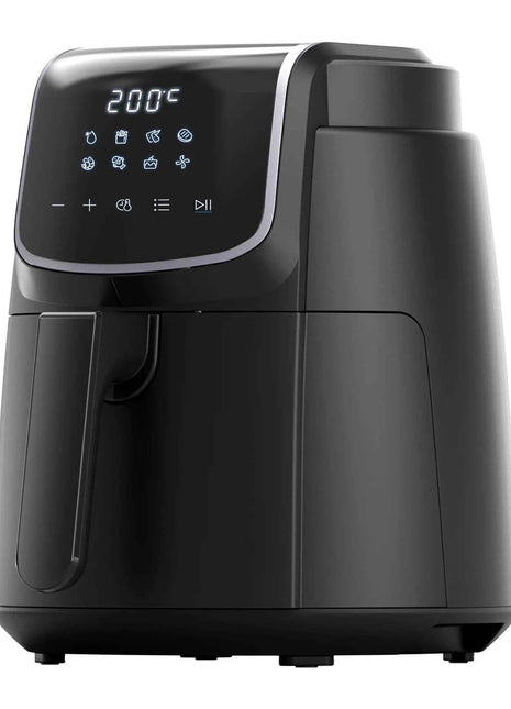 Friggitrice ad Aria Midea 4L 1500W - 8 Modalità, 35-200°C, Senza Olio MAD40F8APK-S