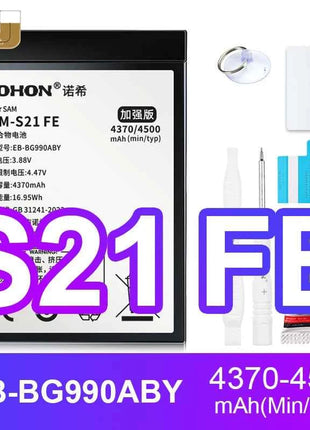 NOHON Phone Battery for Samsung Galaxy S24 S23 S22 Ultra S21 S20 Plus S10 S10E S9 S8 S7 S6 S10+ S20+ S21+ S23+ S24+ Batteries