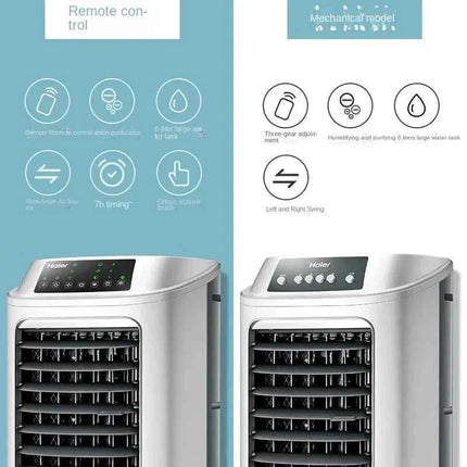 Haier condizionatore d'aria ventola di raffreddamento umidificazione refrigerazione ventola senza lama condizionatore d'aria domestico piccolo condizionatore d'aria