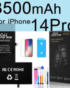 PINZHENG Real High Capacity Battery For iPhone 15 14 Pro Max 15 Pro 14 Pro 15 Plus 14 Plus 15 Pro Max Replacement Batteries