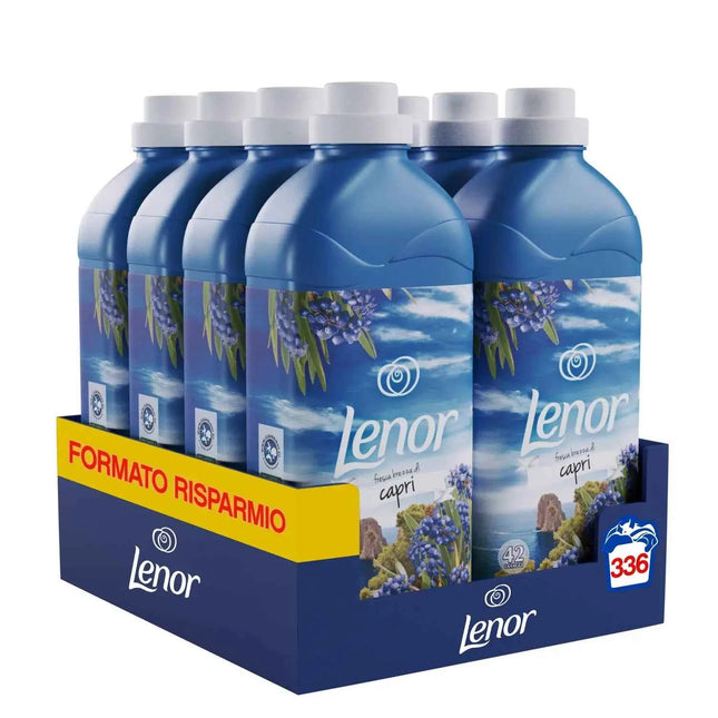 Lenor Capri Softener 336 Wash Atmosphere of Italy, Maxi Size 8x42 Wash