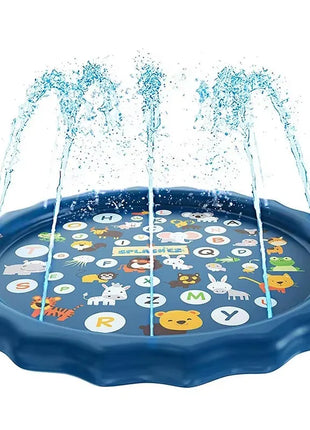 Tappetino per giochi estivi per bambini Tappetino per acqua spray Giocattoli gonfiabili per cartoni animati giganti Giardino da spiaggia Gioco all'aperto Tappetino per piscina per prato Giocattoli per ragazzi e ragazze