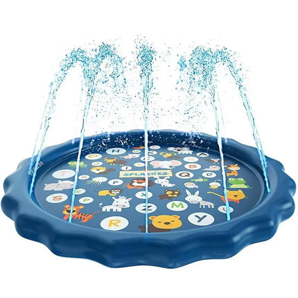 Tappetino per giochi estivi per bambini Tappetino per acqua spray Giocattoli gonfiabili per cartoni animati giganti Giardino da spiaggia Gioco all'aperto Tappetino per piscina per prato Giocattoli per ragazzi e ragazze