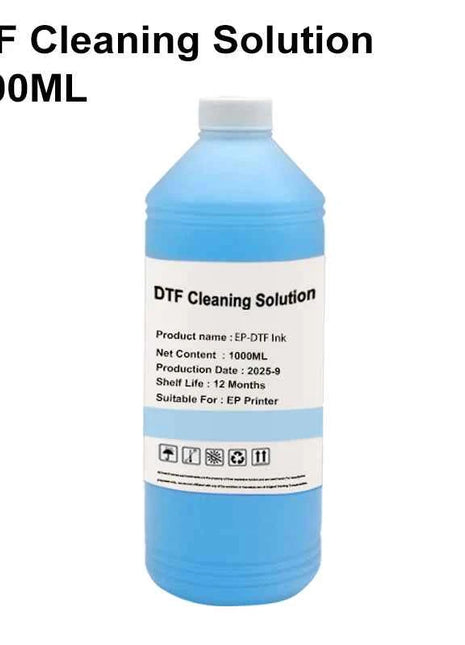 250ml 500ml 1000ml DTF Power Cleaner DTF Cleaning Solution Liquid For Direct to Film Printer Printhead L805 L1800 L800 1390