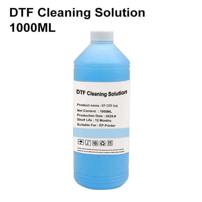 250ml 500ml 1000ml DTF Power Cleaner DTF Cleaning Solution Liquid For Direct to Film Printer Printhead L805 L1800 L800 1390
