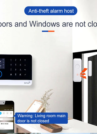Sistema di allarme domestico intelligente PGST 4G Tuya, set combinato di allarme di sicurezza domestica wireless WiFi 433 MHz