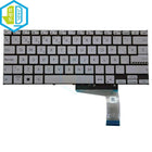 FR LA US SP Silver Black Backlight Keyboard For ASUS Vivobook X1402ZA X1404 X1405 X1403 Laptop Backlit Keyboards silver keycaps