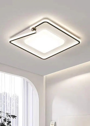Lampada da Soffitto LED Ultra Sottile Creativa con Telecomando, Luci per Soggiorno, Decorazione Casa, Lampada a Sospensione per Camera da Letto Bambini e Sala da Pranzo