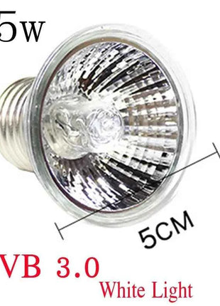 220V 25/50/75W UVA+UVB Reptile Lamp Bulb Turtle Basking UV Light Bulbs Heating Lamp Amphibians Lizards Temperature Controller