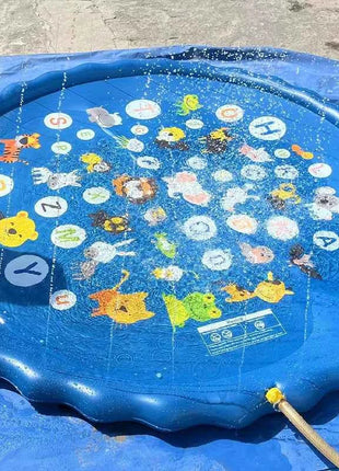 Tappetino per giochi estivi per bambini Tappetino per acqua spray Giocattoli gonfiabili per cartoni animati giganti Giardino da spiaggia Gioco all'aperto Tappetino per piscina per prato Giocattoli per ragazzi e ragazze