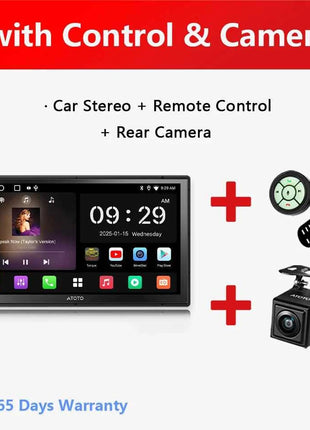 7 inch 2Din Android Car Multimedia Player Carplay Screen Android Auto Bluetooth Radio Double 2 Din Car Stereo A5 A5L Atotozone