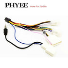 Cablaggio radio Spina a 16 pin Connettore antenna Adattatore cavo unità principale audio per auto per Toyota Corolla Yaris RAV4 Camry Hilux