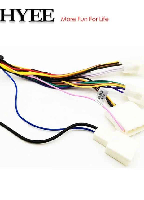 Cablaggio radio Spina a 16 pin Connettore antenna Adattatore cavo unità principale audio per auto per Toyota Corolla Yaris RAV4 Camry Hilux