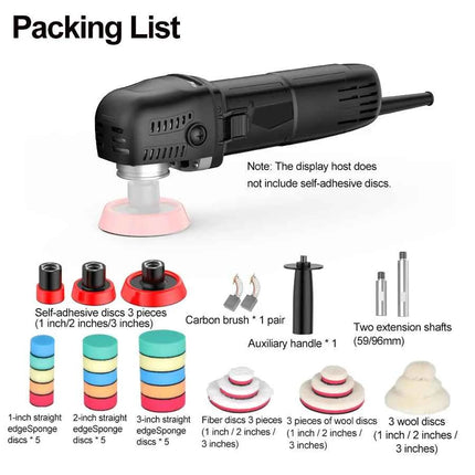 Car Polisher 6 Variable Speed Electric Waxing Repairing Sander Tool 75MM\100MM\140MM Polisher Car Buffer Polisher Power Tool