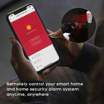PGST WiFi Alexa Tuya Smart Life Home Alarm Security System Kit Set Home Automation Alarm Security Protection Door Motion Sensor
