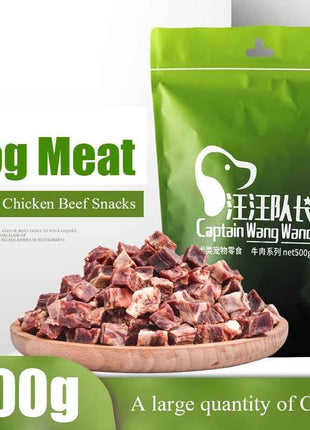 Pet shop dog snacks beef 500g chicken teddy pet training reward