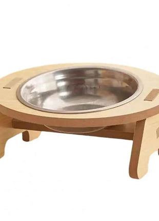 Pet Feeder Double Cat Food Bowl with Anti-Knockover Design Dog Water Feeding Container Cat Food Bowl Stander pet products