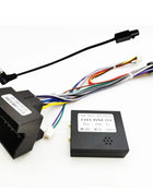 Adattatore per cablaggio Quadlock Decodificatore CAN Bus Spina a 16 pin Connettore Quad Lock Cavo di cablaggio per unità principale Android per BMW 3 E90 X1 E84