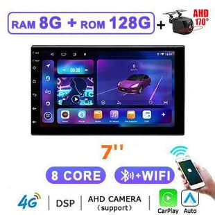7" 9" 10" Universal Android 14 Auto Carplay Car Radio For VW Volkswagen Nissan Hyundai 2 DIN Autoradio Stereo Multimedia Player