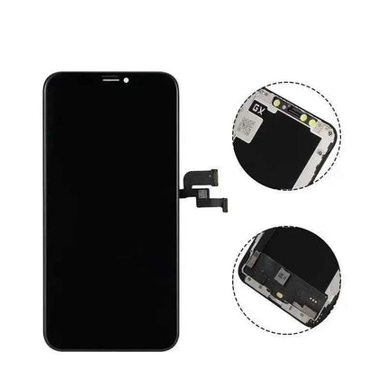 Display OLED GX di alta qualità con True Tone e 3D Touch per iPhone X, XS Max, 11, 12, 13, 14, 15, 16 Pro Max - Sostituzione schermo LCD