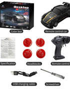 2026 New Kf20 1:64 Drift Rc Car Four-wheel remote-controlled racing car Full proportions Desk Competition Toy Boys Ideal gifts.