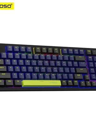 E-YOOSO Z94 USB Mechanical Gaming Keyboard Wired Monochrome Backlit 94 Key Russian Brazilian Portuguese for Compute Laptop PC